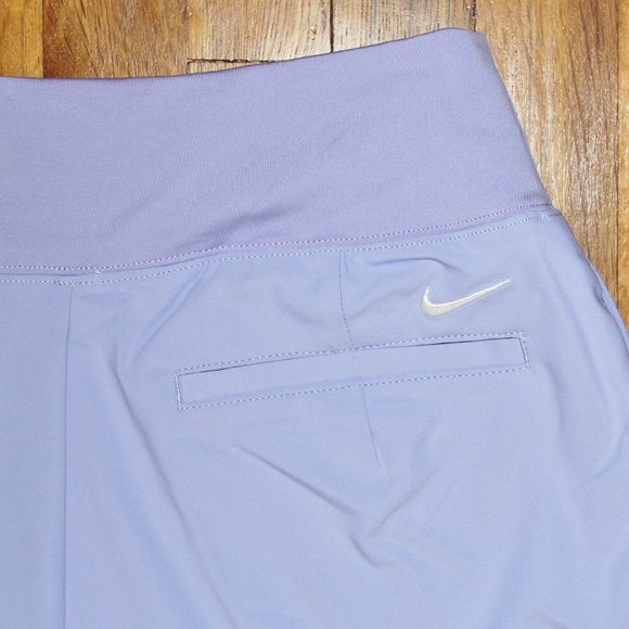 Nike Dri-Fit Golf Skort Womens L Light Thistle Skirt Shorts - Picture 7 of 8